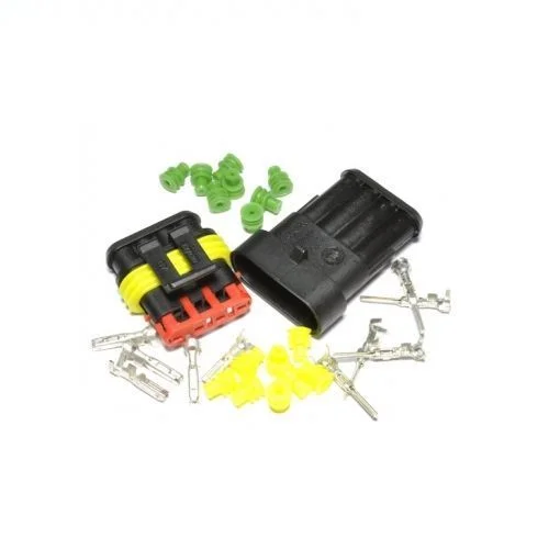 thumbnail image 2 of 708Pcs Waterproof Electrical Connector Kit - 1-6 Pin Automotive Wire Terminals With Crimp Tool 2 of 6